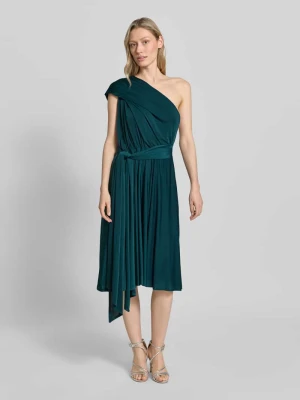 Sukienka koktajlowa do kolan z głębokim dekoltem w serek Rose Avenue