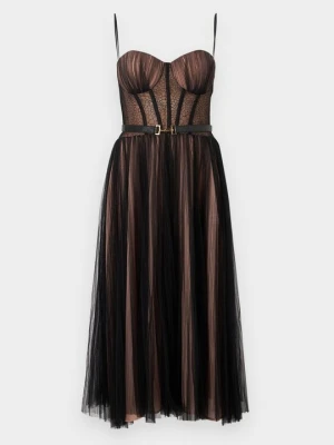 Sukienka koktajlowa Elisabetta Franchi czarny