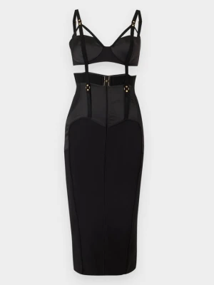 Sukienka koktajlowa Elisabetta Franchi czarny