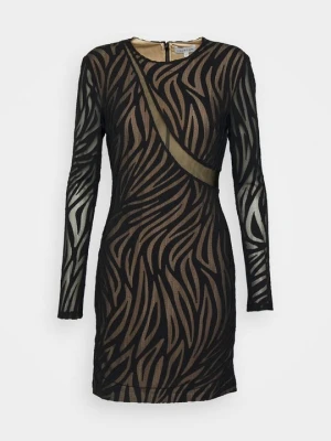Sukienka koktajlowa Halston czarny