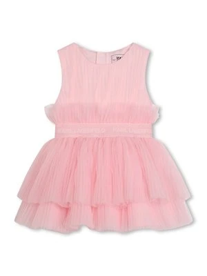 Sukienka koktajlowa KARL LAGERFELD KIDS