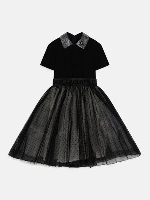 Sukienka koktajlowa KARL LAGERFELD KIDS