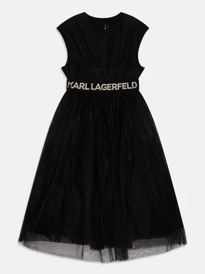 Sukienka koktajlowa KARL LAGERFELD KIDS
