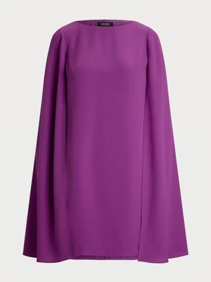 Sukienka koktajlowa Lauren Ralph Lauren fioletowy