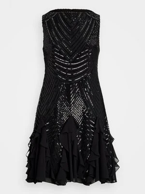 Sukienka koktajlowa Lauren Ralph Lauren czarny