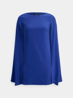 Sukienka koktajlowa Lauren Ralph Lauren błękit królewski
