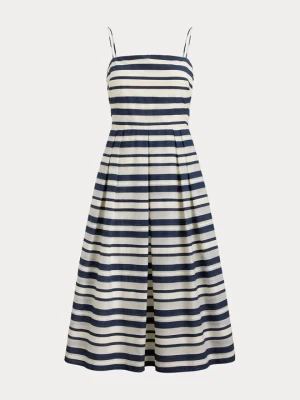Sukienka koktajlowa Lauren Ralph Lauren granatowy