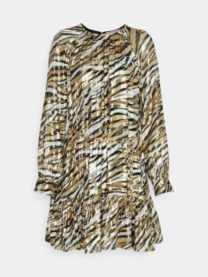 Sukienka koktajlowa Michael Kors khaki