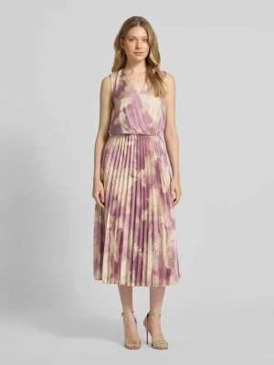 Sukienka koktajlowa midi plisowana RINASCIMENTO