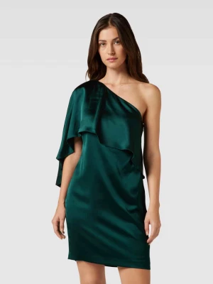 Sukienka koktajlowa na jedno ramię model ‘DIETBALD’ Lauren Ralph Lauren