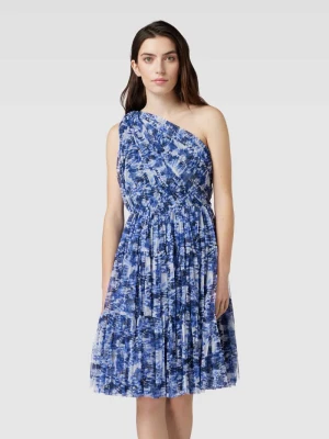 Zdjęcie produktu Sukienka koktajlowa o długości do kolan na jedno ramię Lace & Beads