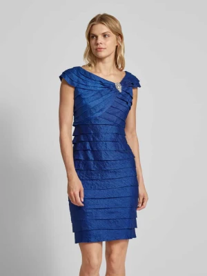 Sukienka koktajlowa o długości do kolan z aplikacją Christian Berg Cocktail