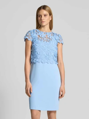 Sukienka koktajlowa o długości do kolan z efektem 2 w 1 Christian Berg Cocktail