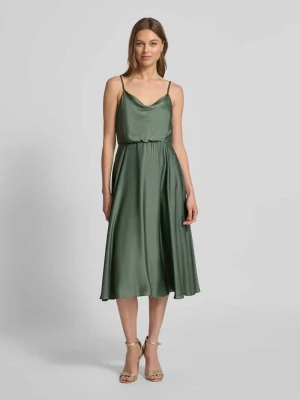 Sukienka koktajlowa o długości do kolan z lejącym dekoltem Jake*s Cocktail