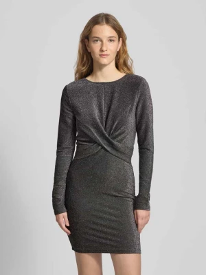 Sukienka koktajlowa taliowana w kopertowym stylu model ‘RICH’ Only