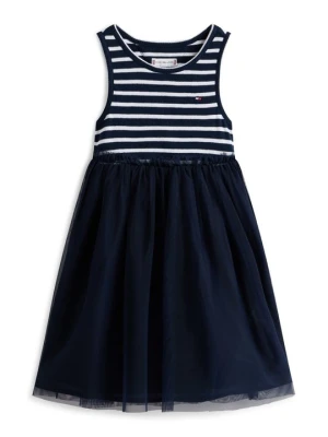 Sukienka koktajlowa Tommy Hilfiger granatowy