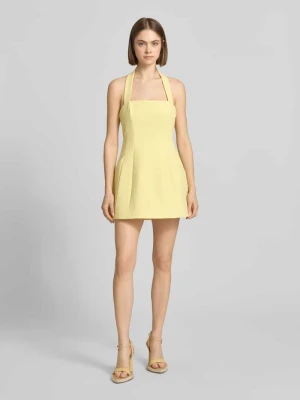 Sukienka koktajlowa typu neckholder model 'NEVELLE HOURGLASS' bardot