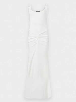 Sukienka koktajlowa Versace Jeans Couture jasnożółty
