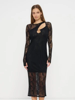 Sukienka koktajlowa Versace Jeans Couture niebieski