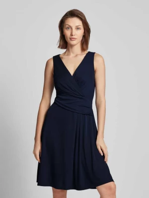Sukienka koktajlowa w kopertowym stylu model ‘AFARA’ Lauren Ralph Lauren