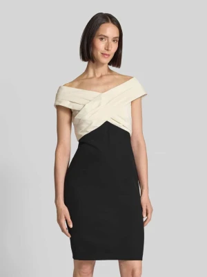 Sukienka koktajlowa w kopertowym stylu model ‘Irene’ Lauren Ralph Lauren
