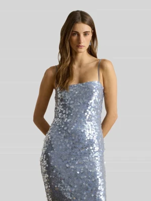 sukienka koktajlowa z cekinami Lauren Ralph Lauren