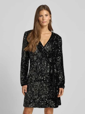 Sukienka koktajlowa z cekinami model ‘ELLE’ YAS