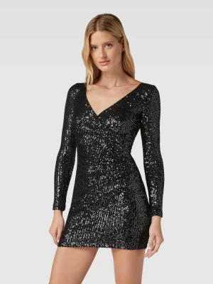 Sukienka koktajlowa z cekinowym obszyciem Jake*s Cocktail