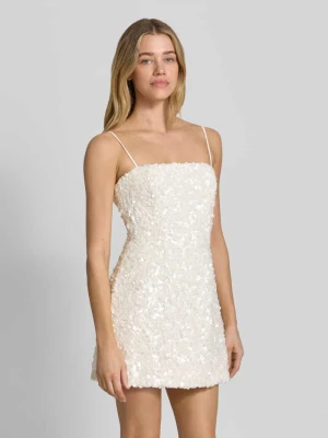 sukienka koktajlowa z cekinowym obszyciem model 'Kirby' Forever New