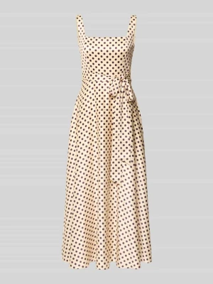 Sukienka koktajlowa z dekoltem kwadratowym i paskiem do wiązania Jake*s Cocktail