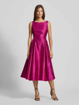 Sukienka koktajlowa z dekoltem w łódkę Adrianna Papell