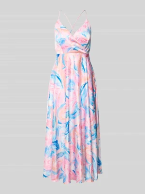 Sukienka koktajlowa z dekoltem w serek i cienkimi ramiączkami Jake*s Cocktail