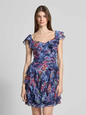 Sukienka koktajlowa z dekoltem w serek model ‘MILCRAE’ Lauren Ralph Lauren