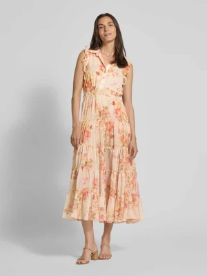 Sukienka koktajlowa z falbanami ADLYSH