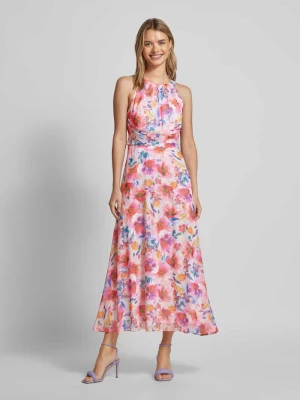 Sukienka koktajlowa z marszczeniami Adrianna Papell