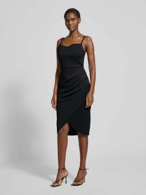 Sukienka koktajlowa z marszczeniami model ‘Christin’ GUIDO MARIA KRETSCHMER WOMAN