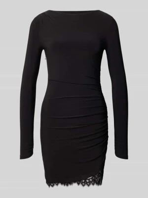 Sukienka koktajlowa z obszyciem koronką model 'Eloise' Forever New Czarny