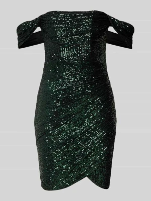 Sukienka koktajlowa z odkrytymi ramionami Lipsy