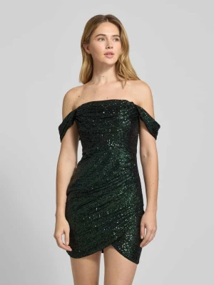 Sukienka koktajlowa z odkrytymi ramionami Lipsy