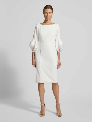 Sukienka koktajlowa z okrągłym dekoltem Adrianna Papell