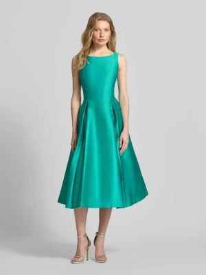 sukienka koktajlowa z okrągłym dekoltem Adrianna Papell