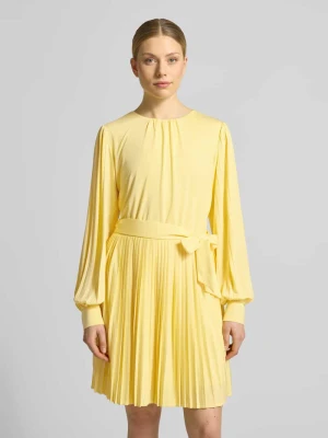 Sukienka koktajlowa z plisami model 'Celina' GUIDO MARIA KRETSCHMER WOMAN