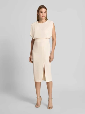 Sukienka koktajlowa z rozporkiem RINASCIMENTO