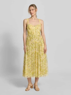 sukienka koktajlowa z tiulu Lace & Beads