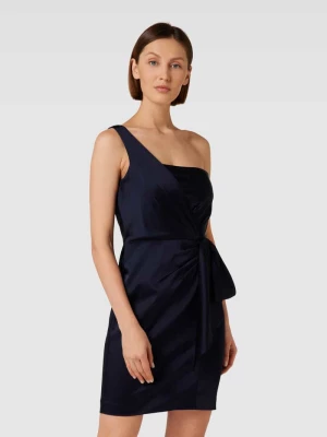Sukienka koktajlowa z wiązanym detalem model ‘VANHAR’ Lauren Ralph Lauren