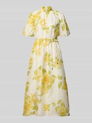 Sukienka koktajlowa z wiązanym paskiem model 'Macey' Forever New