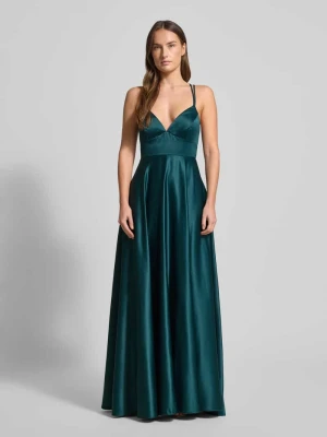 Sukienka koktajlowa ze skrzyżowanymi, cienkimi ramiączkami Jake*s Cocktail