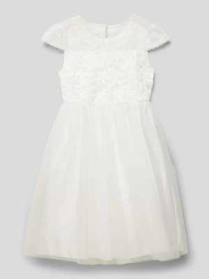 Sukienka komunijna obszyta koronką Happy Girls
