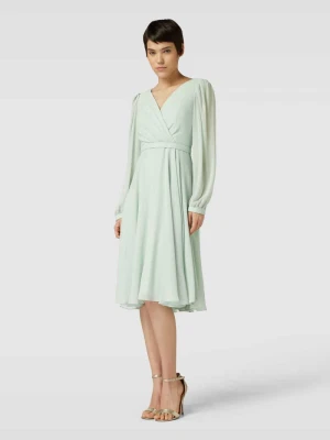 Sukienka kopertowa o długości do kolan TROYDEN COLLECTION