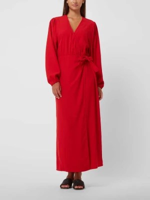 Sukienka kopertowa z diagonalu model ‘Camille’ Another Label